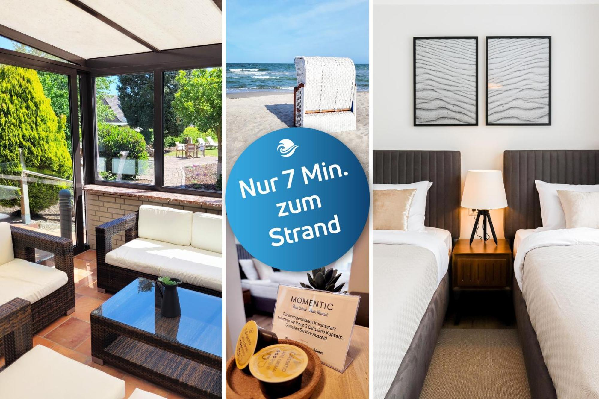 Gemuetliche & Moderne Ferienwohnung - Nur 7 Gehminuten Vom Strand Entfernt, Inklusive Parkplatz Und Gartenzugang Scharbeutz Kültér fotó